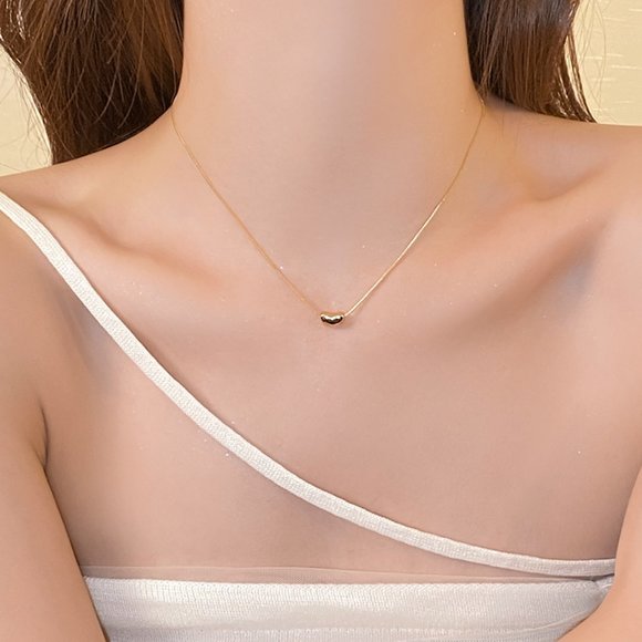 GOLICC Gold Pea Necklace - Picture 9 of 12